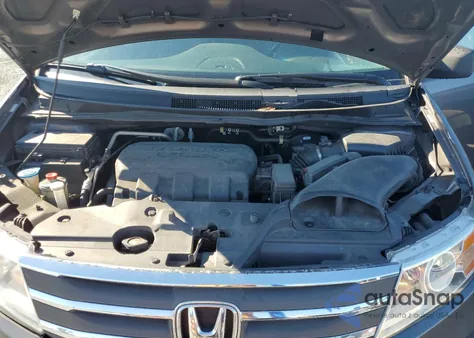 2012 Honda Odyssey Exl z USA, uszkodzony, nr VIN 5FNRL5H68CB054706